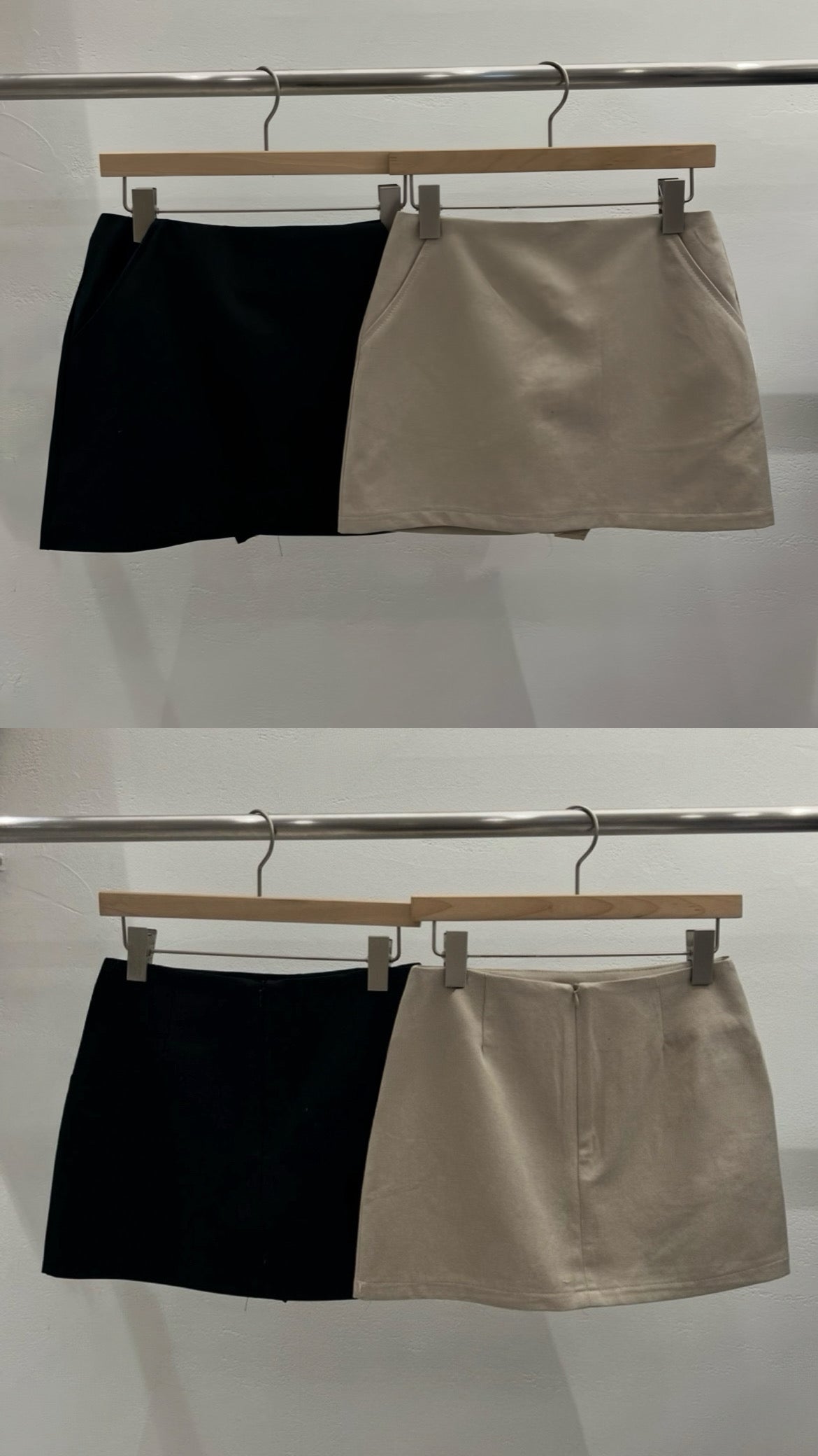 中低腰簡約A字短裙Basic A Line Mini Skirts