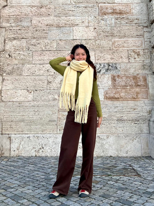 秋冬百搭棉質牛仔褲