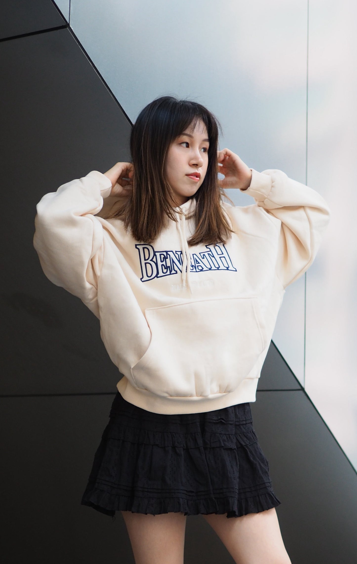 校園風文字衛衣