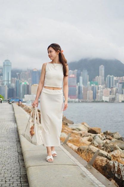 ☁️雲朵背心長裙套裝Cloud Maxi Skirt Set
