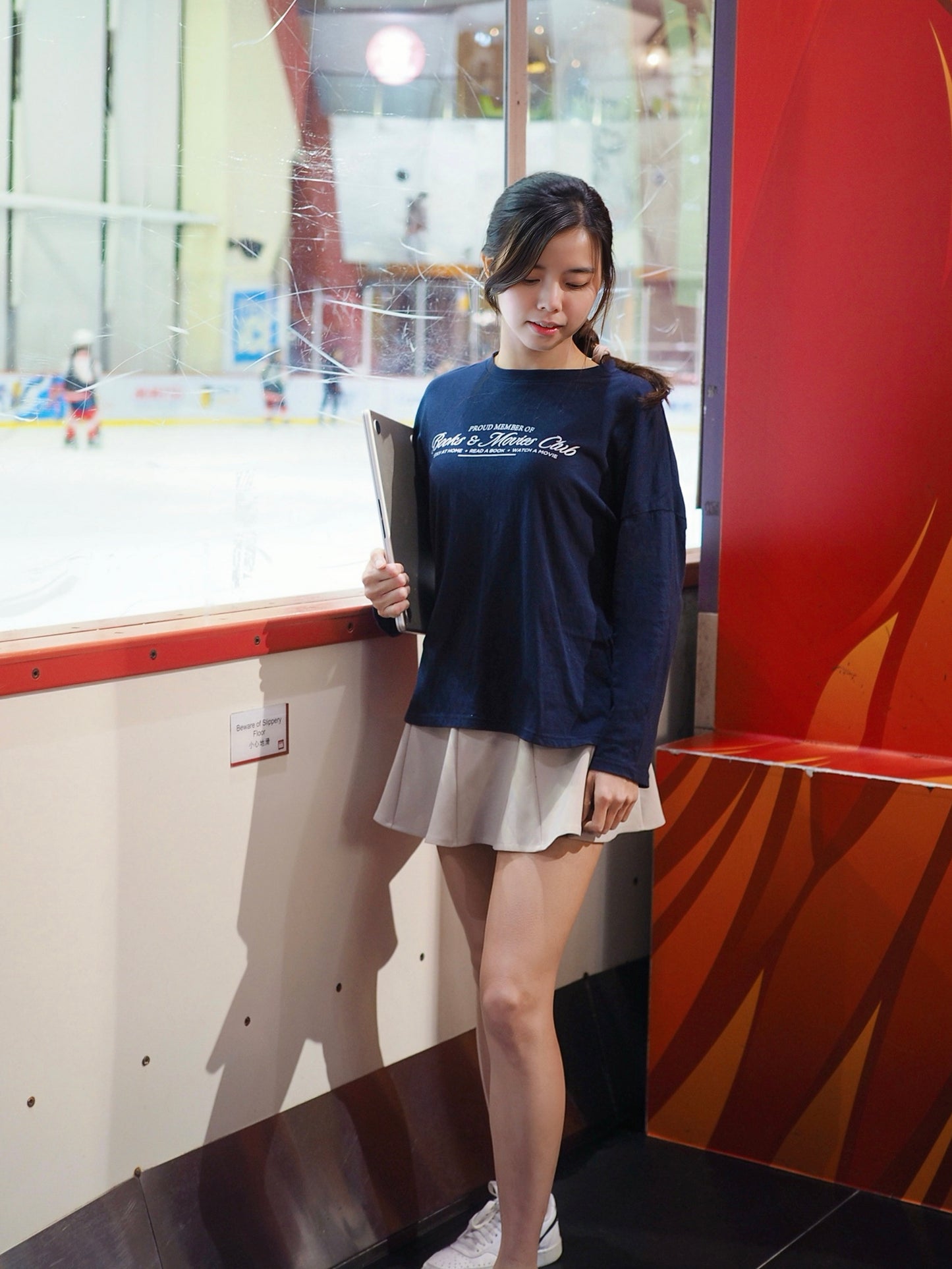 文青休閒風🌿電影學會長袖T