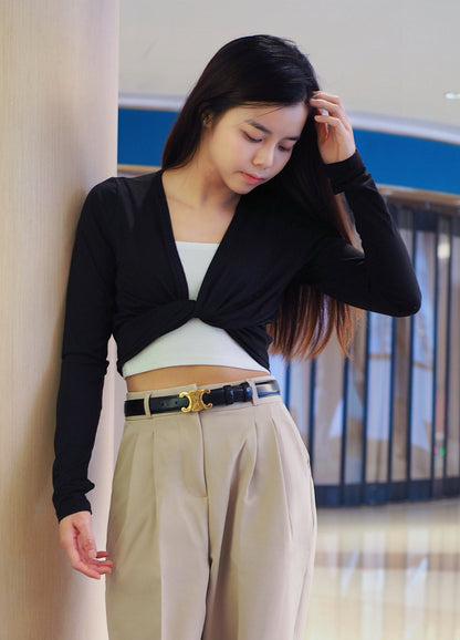 ｛多種穿法!｝🎀芭蕾風薄外套