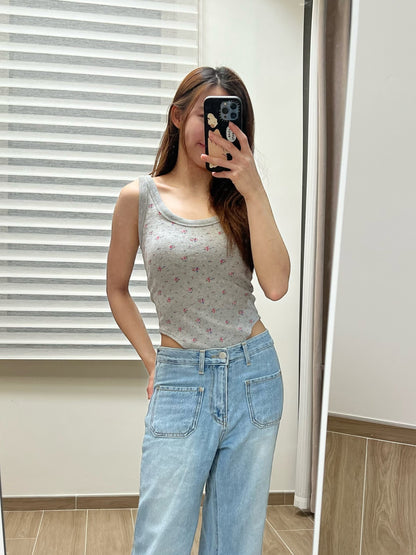 [純欲之最🌷]小碎花背心Bodysuit