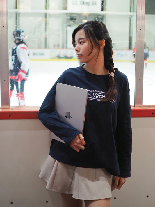 文青休閒風🌿電影學會長袖T