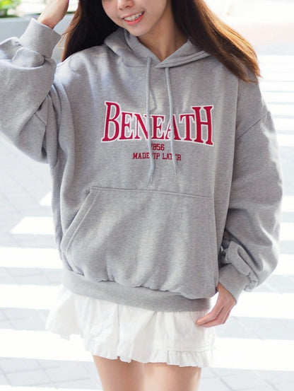 校園風文字衛衣