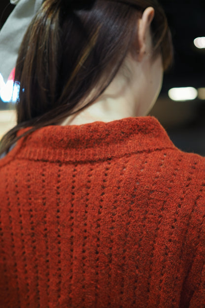 柔軟Polo領針織套裝