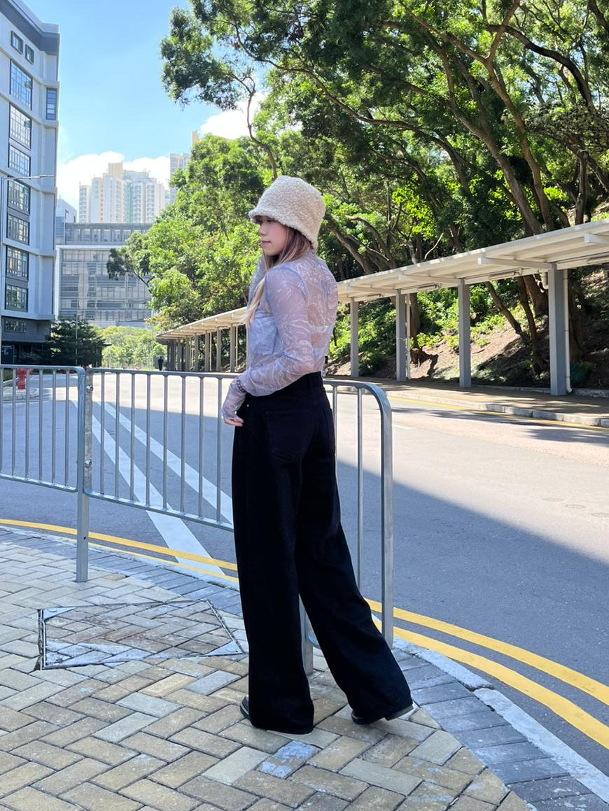 秋冬百搭棉質牛仔褲