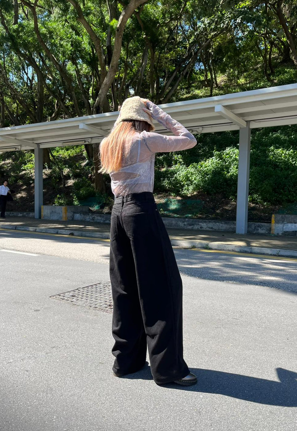 秋冬百搭棉質牛仔褲